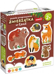 CzuCzu puzzle progressifs Animaux de la forêt