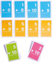 Bigjigs Toys Ensemble de cartes pour l’addition 1–10