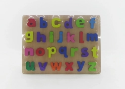 Puzzle encastrable en bois alphabet 30 × 22,5 cm