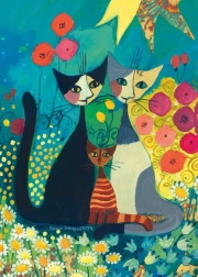 Heye puzzle métallique parterre de fleurs 1000 pièces