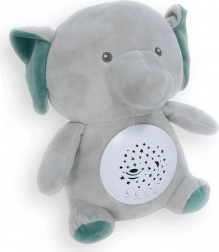 Éléphant en peluche dodo 26 cm avec lumière et mélodies