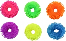 Bracelet antistress hirsute en caoutchouc souple