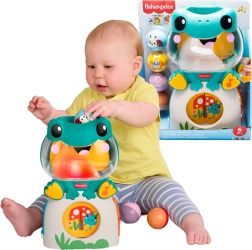 Fisher-Price grenouille musicale interactive lumineuse avec balles