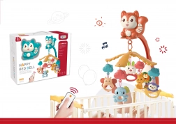 Mobile de lit Écureuil avec projecteur et télécommande