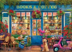 Puzzle EUROGRAPHICS Livres et café 1000 pièces