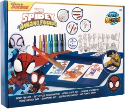Set de peinture avec feutres spray Spidey