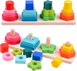 Jeu logique en bois puzzles variés Jokomisiada