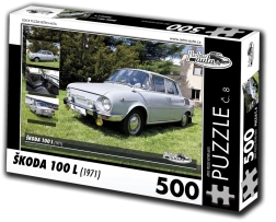 Puzzle RETRO-AUTA Škoda 100 L 500 pièces