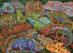 Puzzle Ravensburger Reptiles étonnants 300 pièces