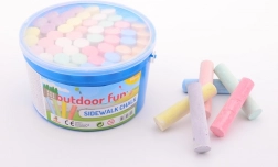 Craies pour trottoir en seau, 50 pièces