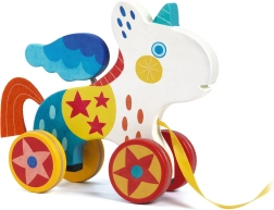 Jouet à tirer licorne DJECO