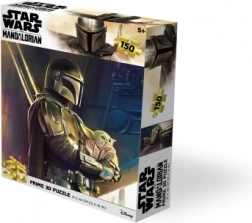 Puzzle 3D STAR WARS: THE MANDALORIAN – Mando, 300 pièces