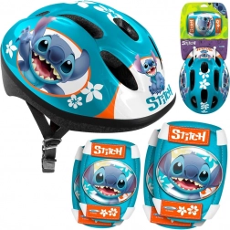 Ensemble de protection avec casque réglable et protections Disney STITCH