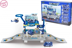 Garage – poste de police avec station-service 65 cm, emballage tchèque