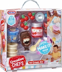Set de crème glacée LITTLE TIKES Creative Chefs avec 17 accessoires