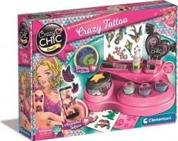 Crazy Chic coffret de tatouages temporaires pailletés avec AR