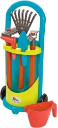 Chariot de jardin pour enfants avec outils et arrosoir