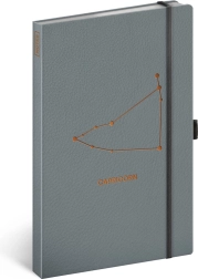 Carnet NOTIQUE Zodiaque Capricorne, ligné 13 × 21 cm
