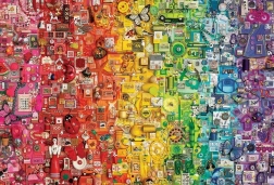 Puzzle COBBLE HILL Arc-en-ciel 2000 pièces