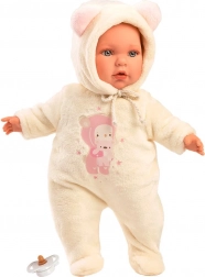 Poupée bébé Julia 42 cm avec ventre souple Llorens