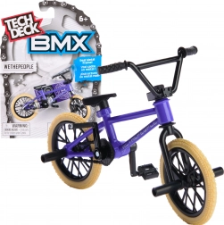 Tech Deck finger bike BMX WeThePeople violet avec autocollants