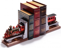 Support de livre puzzle 3D Train à vapeur historique