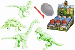 Kit de fouille avec squelette de dinosaure dans un œuf