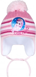 Bonnet d’hiver pour enfant New Baby Lisa rose clair