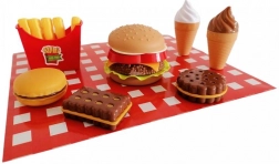 Ensemble d'Aliments Fast Food