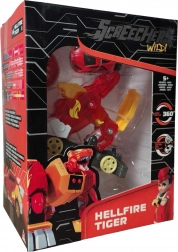 Screechers Wild véhicule transformable Hellfire Tiger avec pièce d’énergie