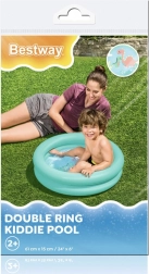 Piscine gonflable pour enfants Bestway à deux anneaux, violette