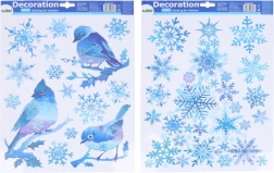 Décoration de fenêtre de Noël 41 × 29 cm