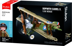 Kit de construction du biplan Sopwith - Model Bricks