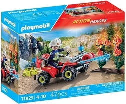 Action Heroes Quad Patrouille des Pompiers en Action