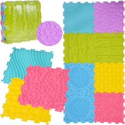 Tapis de sol sensoriel en puzzle 8 pièces – développement moteur et plaisir