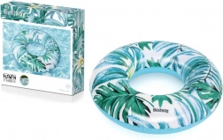 Bestway bouée gonflable avec motif tropical 119 cm – Bleu