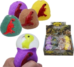 Œuf de dinosaure à presser avec slime