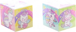Cube pliable avec licorne pour enfants