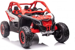 Voiture électrique Can-am Buggy RS rouge 4x4