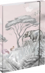 Chemises pour cahiers scolaires A4 Safari