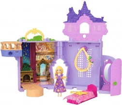 Disney princesse Raiponce – château portatif avec poupée