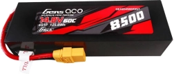 Gens Ace G-Tech 8500 mAh 14,8 V 60C 4S batterie LiPo avec boîtier en polycarbonate et connecteur XT90