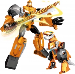 Dinorobot T‑Rex jaune 19 cm