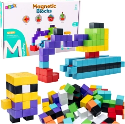 Blocs de construction magnétiques 3D – 96 pièces