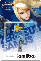 amiibo zero suit samus – figurine pour nintendo