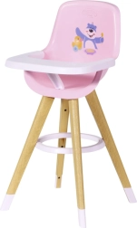chaise haute pour poupées BABY born au style nordique