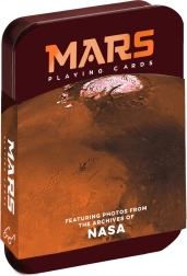 Cartes à jouer spatiales Mars par Chronicle Books