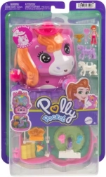 Polly Pocket rodéo des poneys – coffret compact avec micropoupée et accessoires