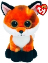 Peluche TY Beanie Boos Renard Meadow orange 15 cm