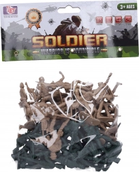 Set de figurines de soldats 48 pcs 7 cm